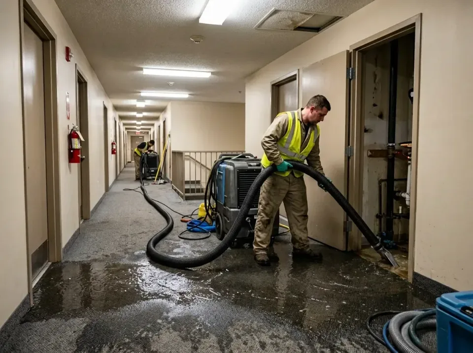 multi-unit-apartment-hallway-f-005 — frequently asked questions, Emergency Burst Pipe Water Extraction & Removal in Finderne…